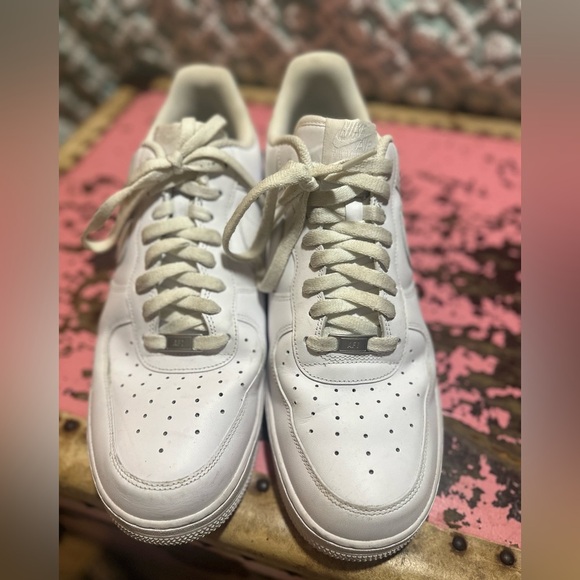 NIKE Air Force 1 White Men’s Sz 14 - Picture 3 of 8